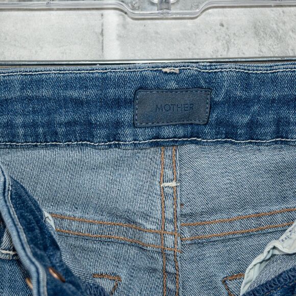 MOTHER Denim Size 25 The Looker Ankle Chew Jeans in MUMS THE WORD - Picture 5 of 13